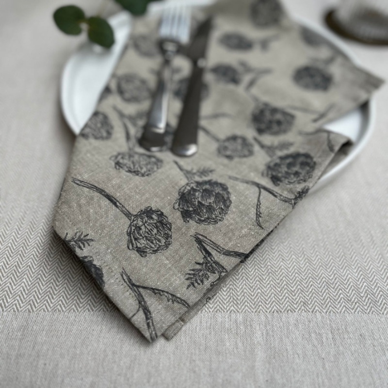 Artichoke Set of 4 Napkins