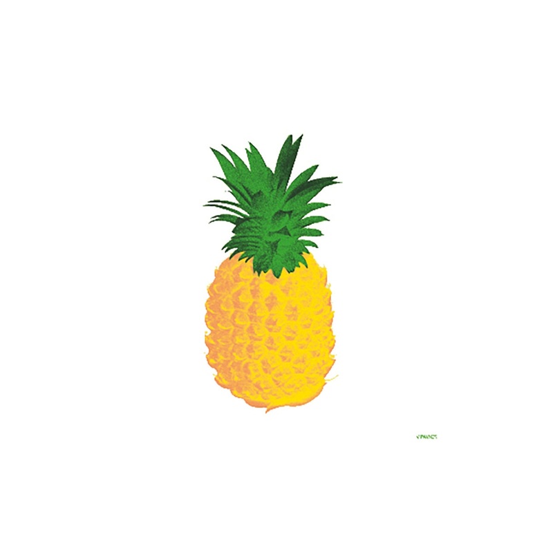 Francoise Paviot Cocktail Napkins - Pineapple