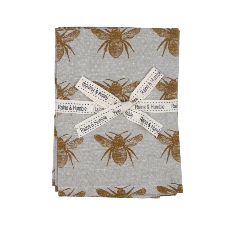Honey Bee Set of 4 Napkins