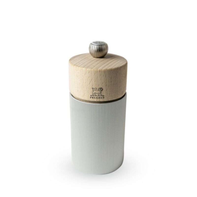 Peugeot Line Salt Mill Aluminium Finish - 12cm