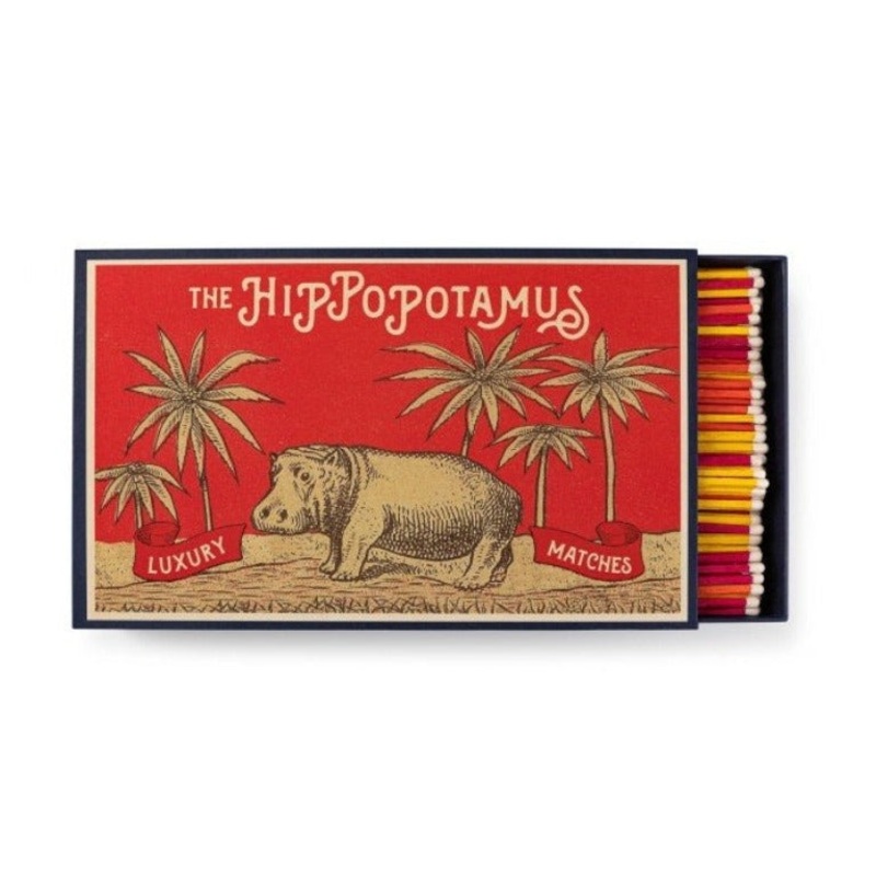 Archivist Giant Box of Matches - Hippo