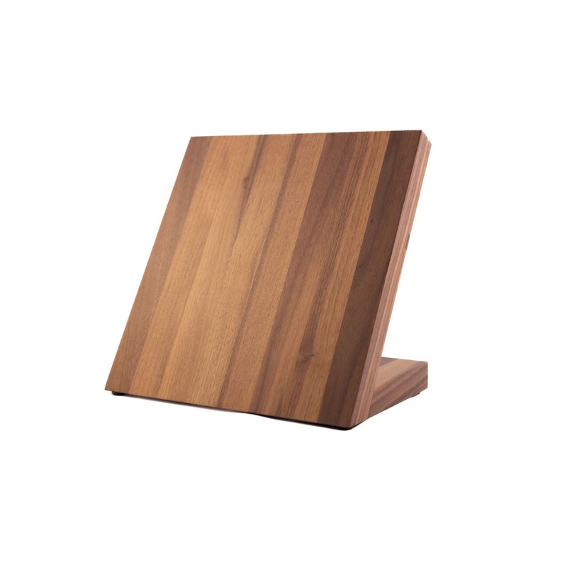 Artelegno Magnetic Walnut Knife Block
