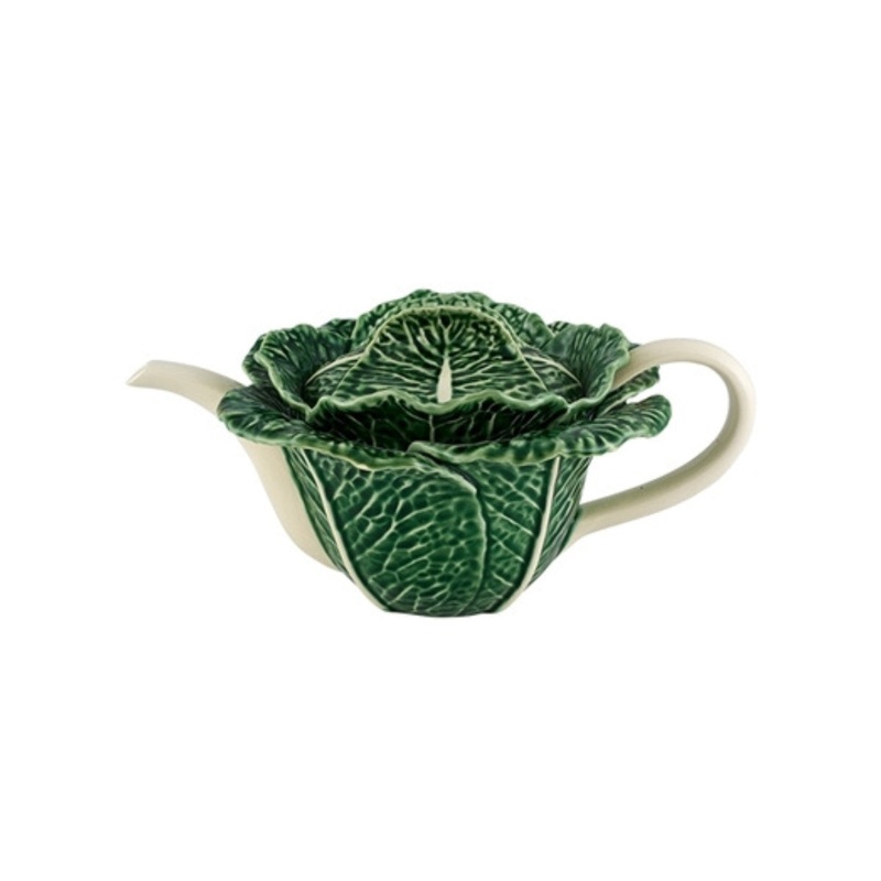 Bordallo Pinheiro Cabbage Teapot