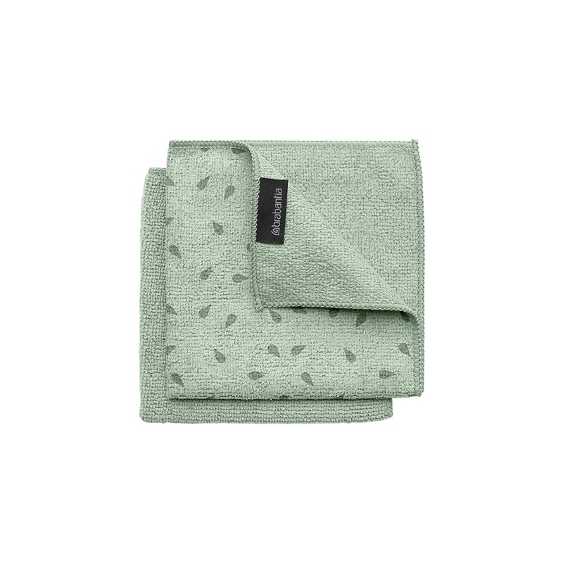 Brabantia Microfibre Set of 2 Dishcloths - Jade