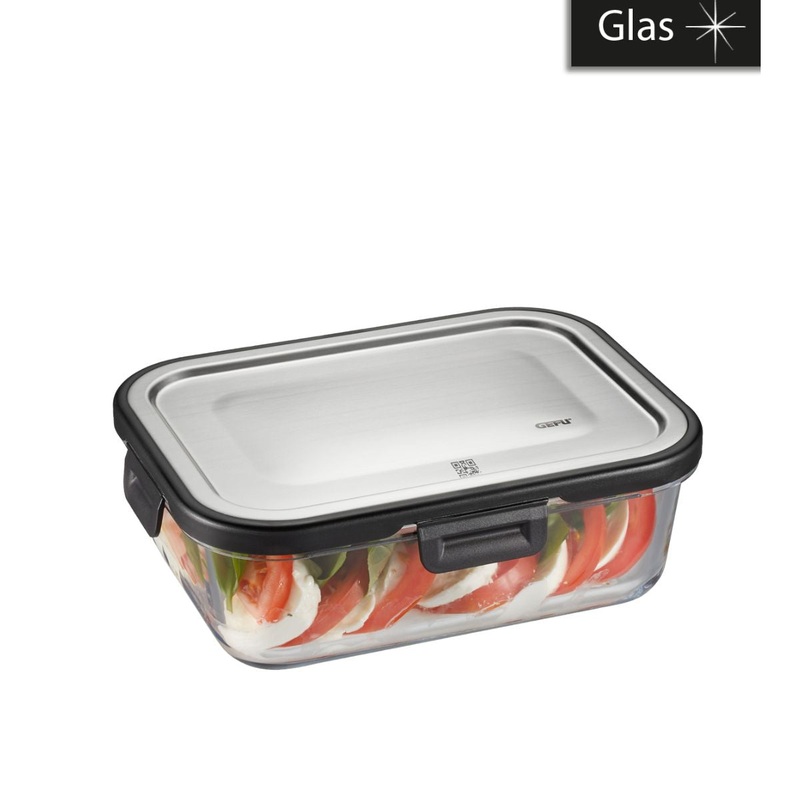 Gefu Rectangular Milo Food Storage Container  1L