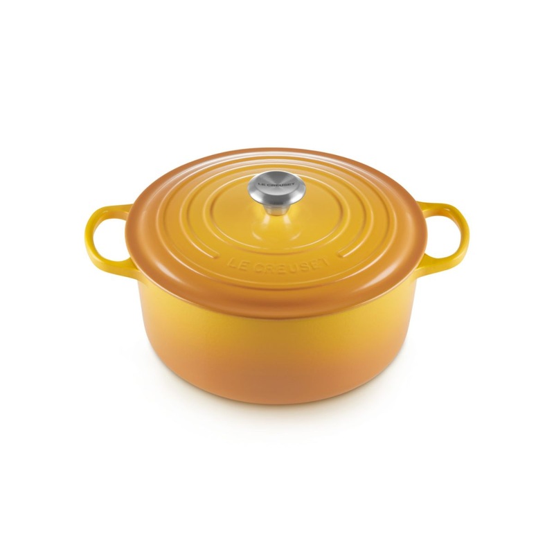 Le Creuset Signature Cast Iron Round Casserole 28cm - Nectar