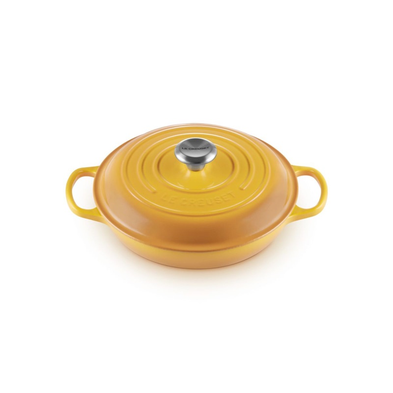 Le Creuset Signature Cast Iron Shallow Casserole 30cm - Nectar