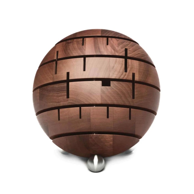Breka Globe Walnut 12 Slot Knife Block