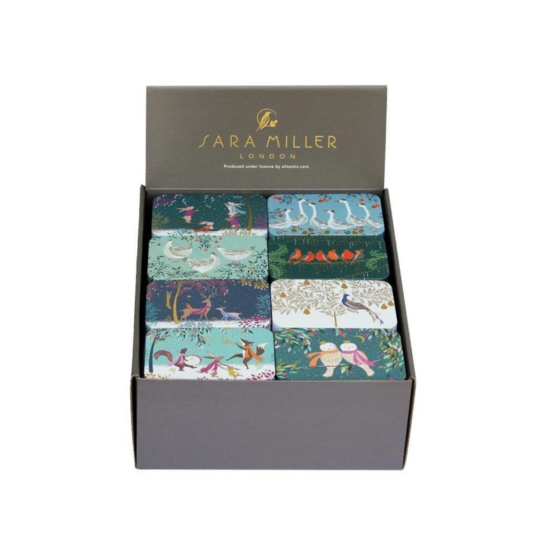 Sara Miller Mini Tin - With Fudge
