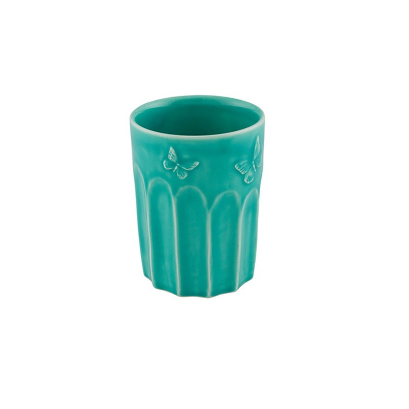 Bordallo Pinheiro Short Patio Tumbler - Aqua