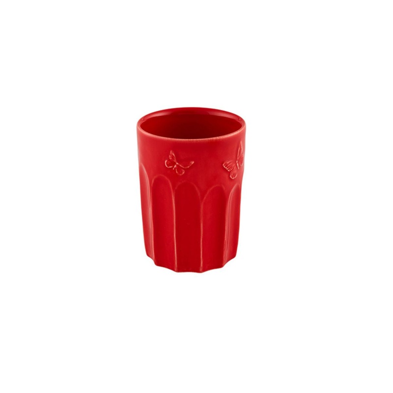 Bordallo Pinheiro Short Patio Tumbler - Red