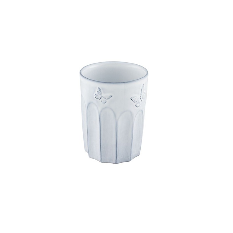 Bordallo Pinheiro Short Patio Tumbler - White