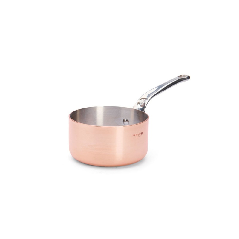 De Buyer Prima Matera Copper Saucepan - 14cm, 1.2lt