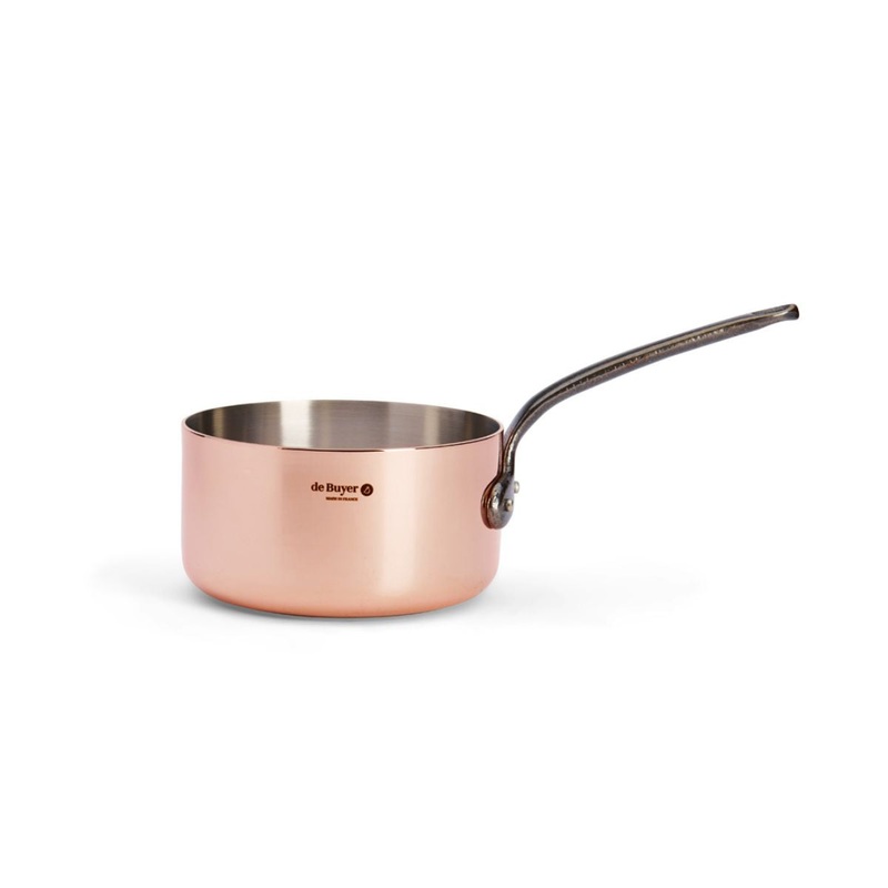 De Buyer Prima Matera Copper Saucepan - 16cm, 1.8lt