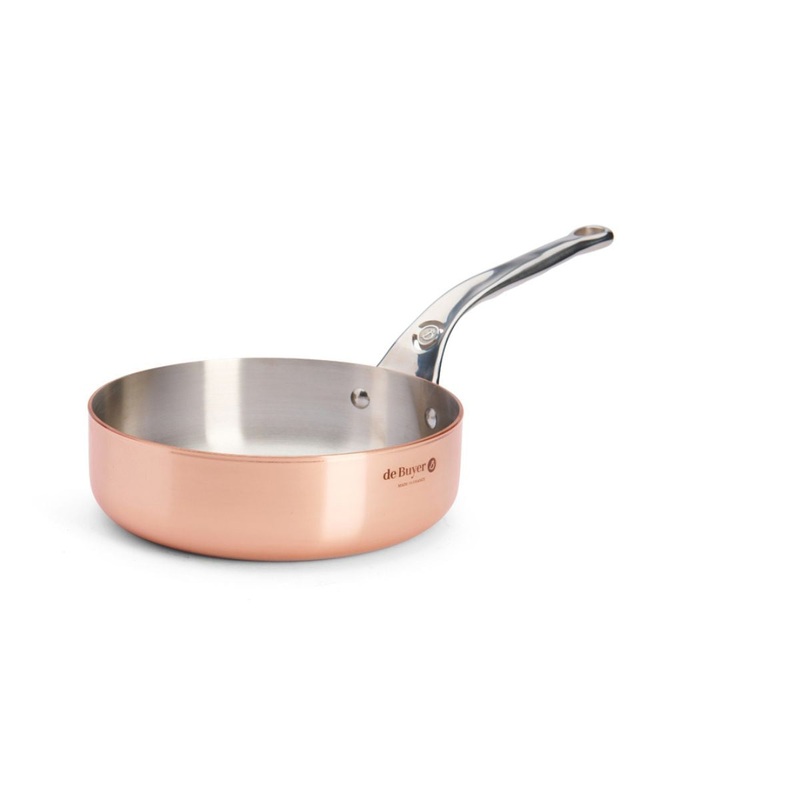 De Buyer Prima Matera Copper Saucepan - 20cm, 1.8lt