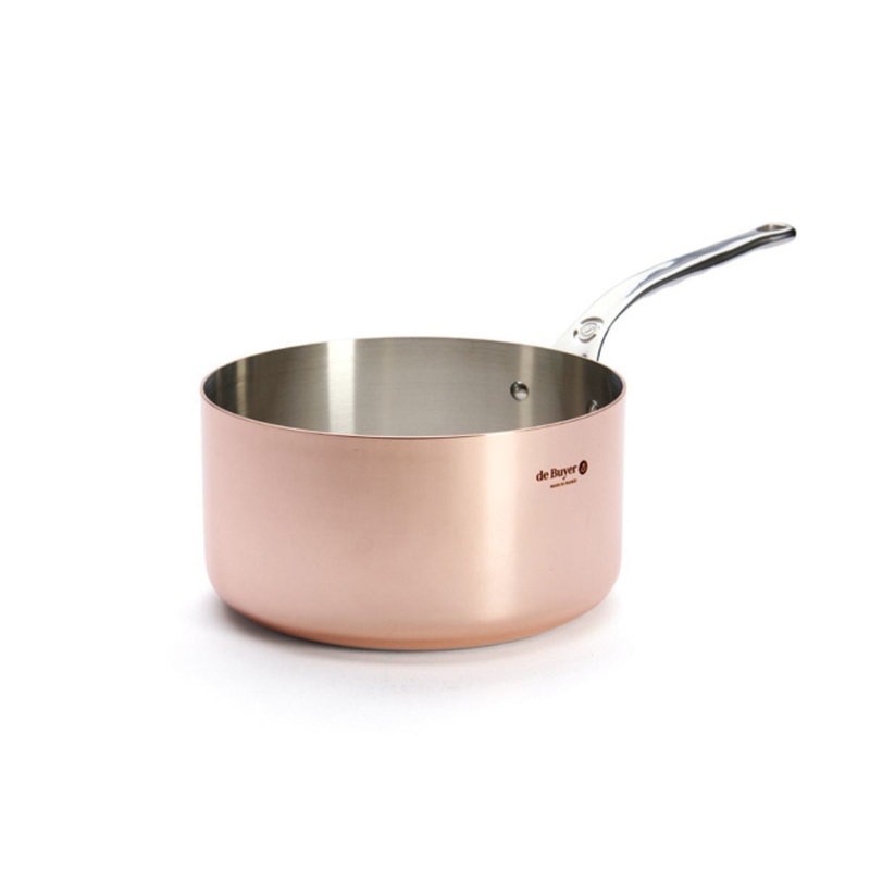 De Buyer Prima Matera Copper Saucepan - 24cm, 6lt