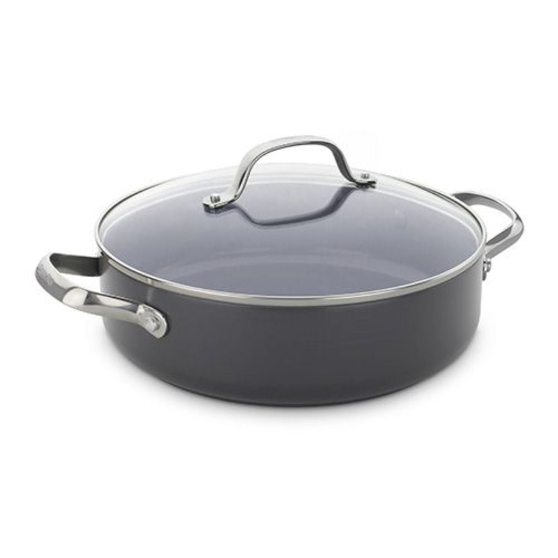 Greenpan Venice Pro Covered Saute Pan - 26cm