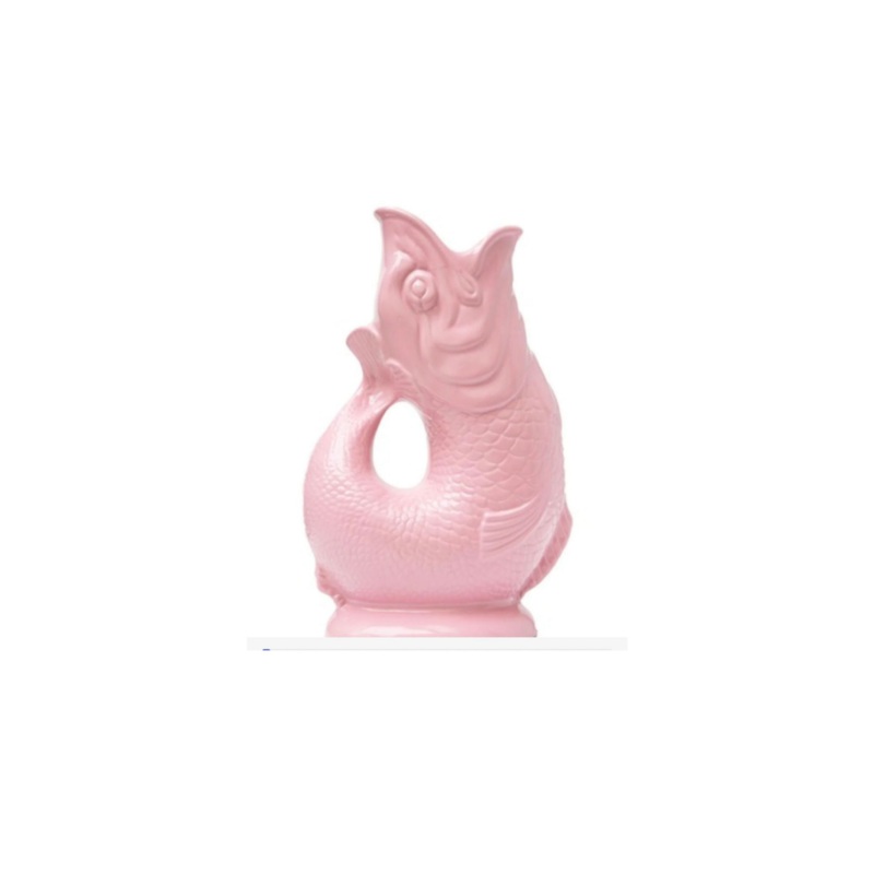 Mini Fish Gluggle Jug 50ml - BabyPink