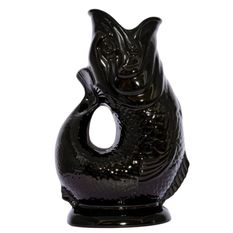 Original Fish Gluggle Jug 1.3ltr - Black