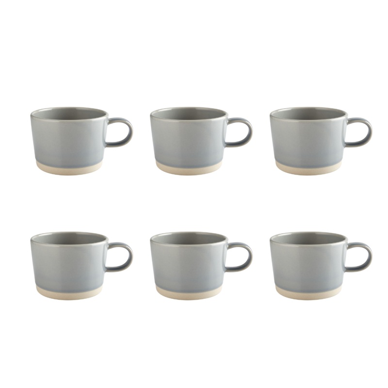Set of 6 Elements Sky Tea Cup - 350ml