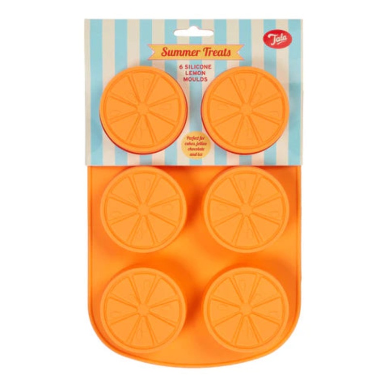Tala Lemon Ice Moulds Tray  Orange