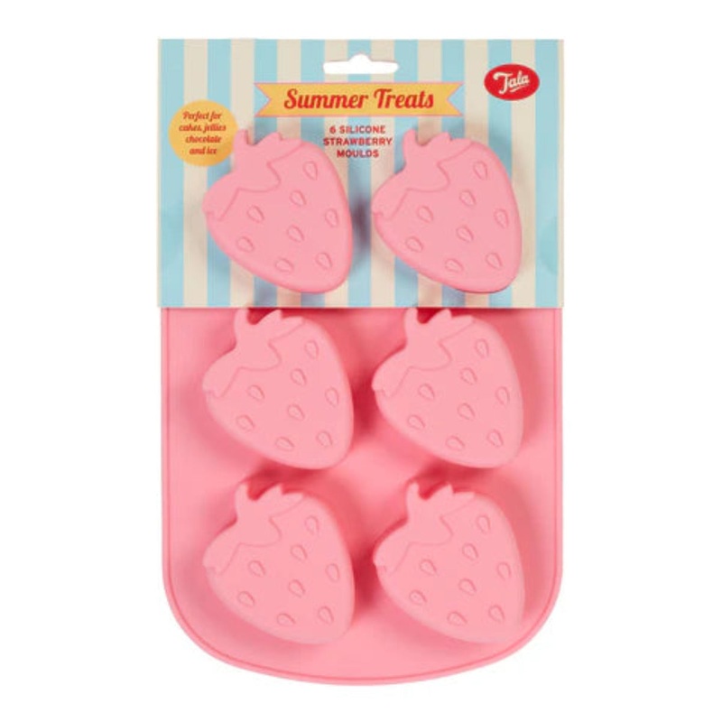 Tala Strawberry Ice Moulds Tray  Pink