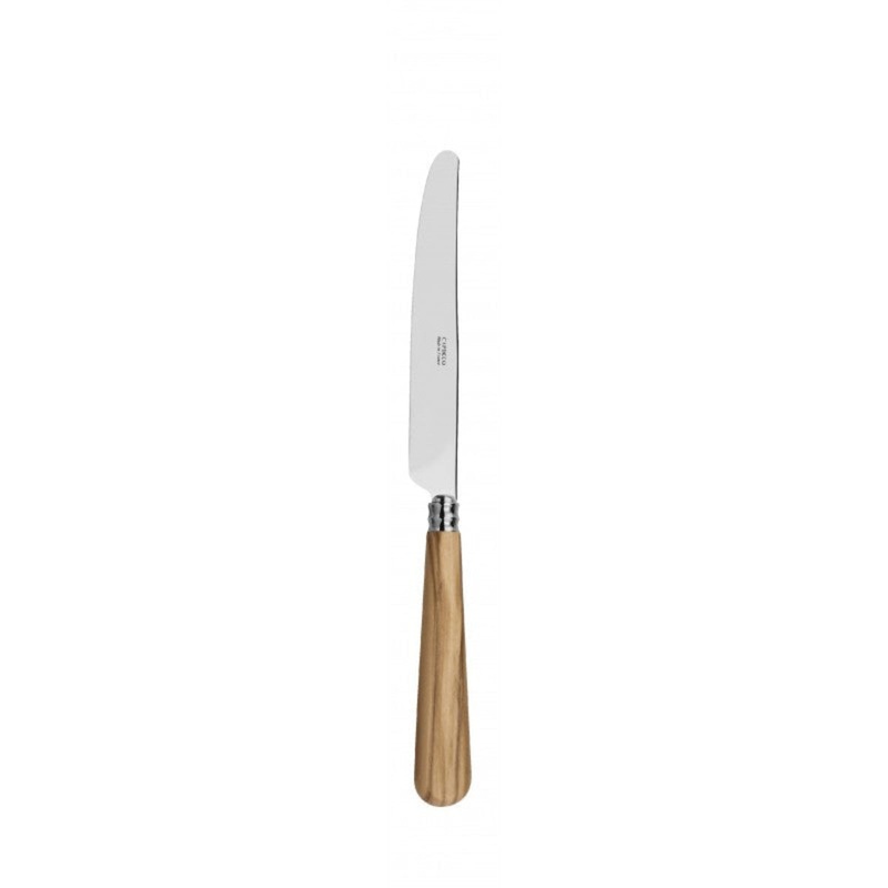 Capdeco Helios Dessert Knife  - Olive Wood