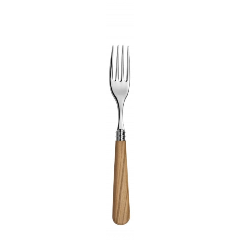 Capdeco Helios Table Fork - Olive Wood