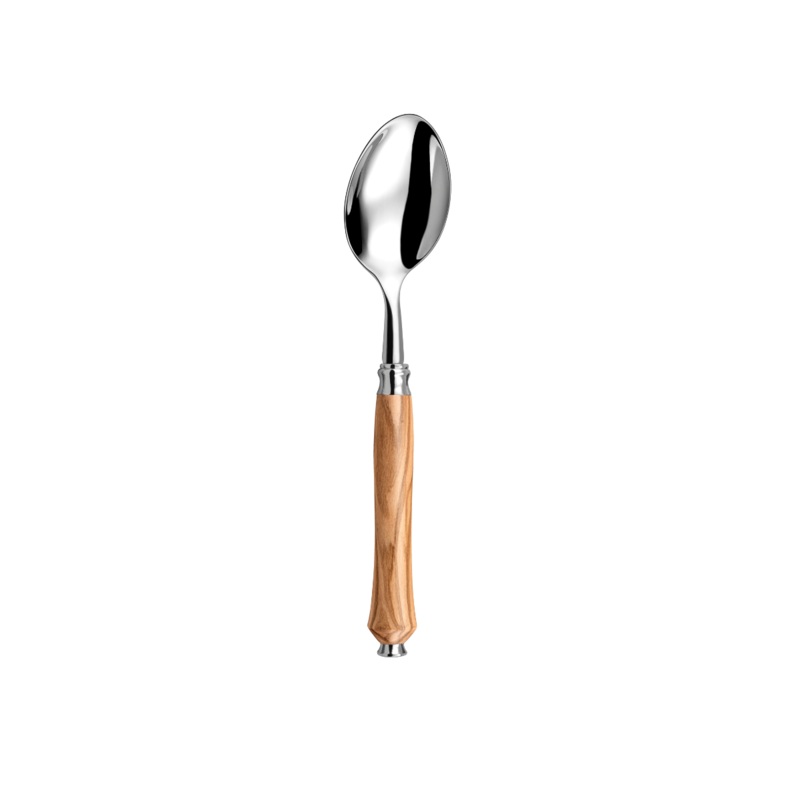 Capdeco Pluton Dessert Spoon  Olive Wood