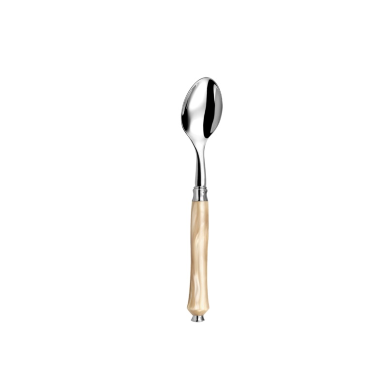 Capdeco Pluton Dessert Spoon  Pearly Horn