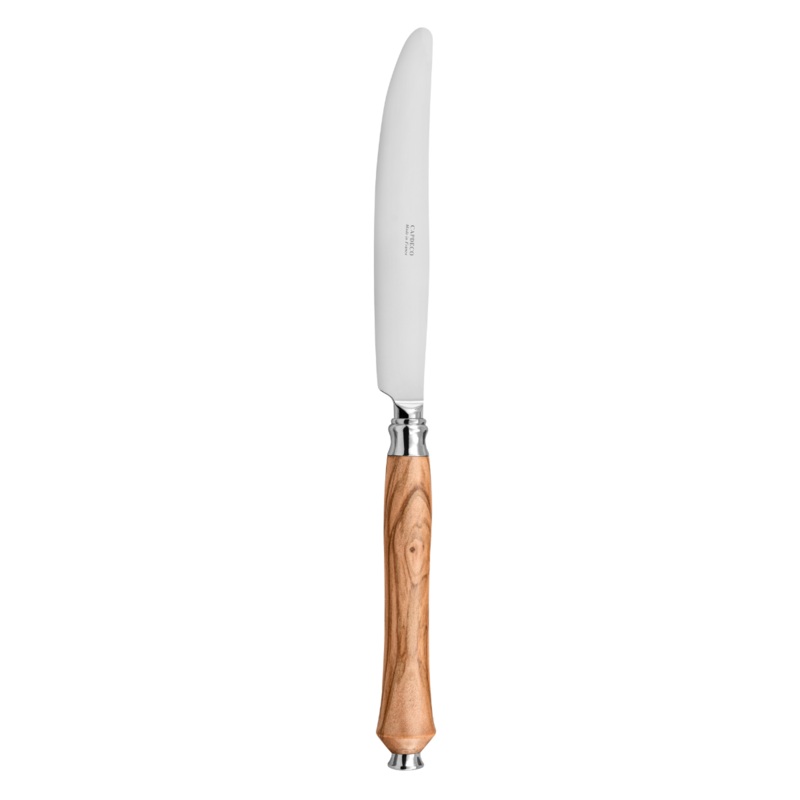Capdeco Pluton Table Knife  Olive Wood