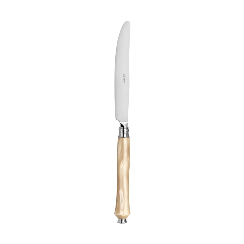 Capdeco Pluton Table Knife  Pearly Horn