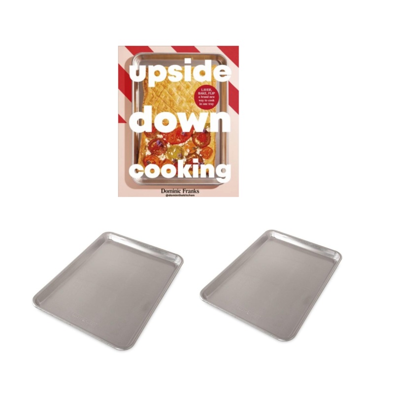 Double Delight Bundle - 2x Nordic Ware Jelly Roll Pans + Upside Down Cooking Book