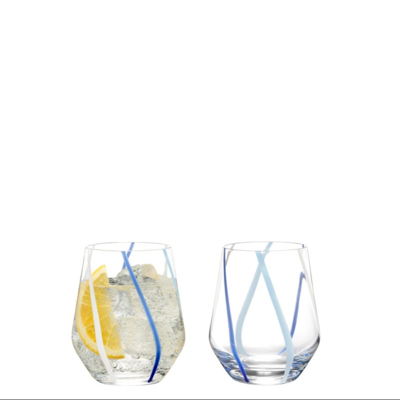 The DRH Collection Rio Azure Tumblers - Set of 2