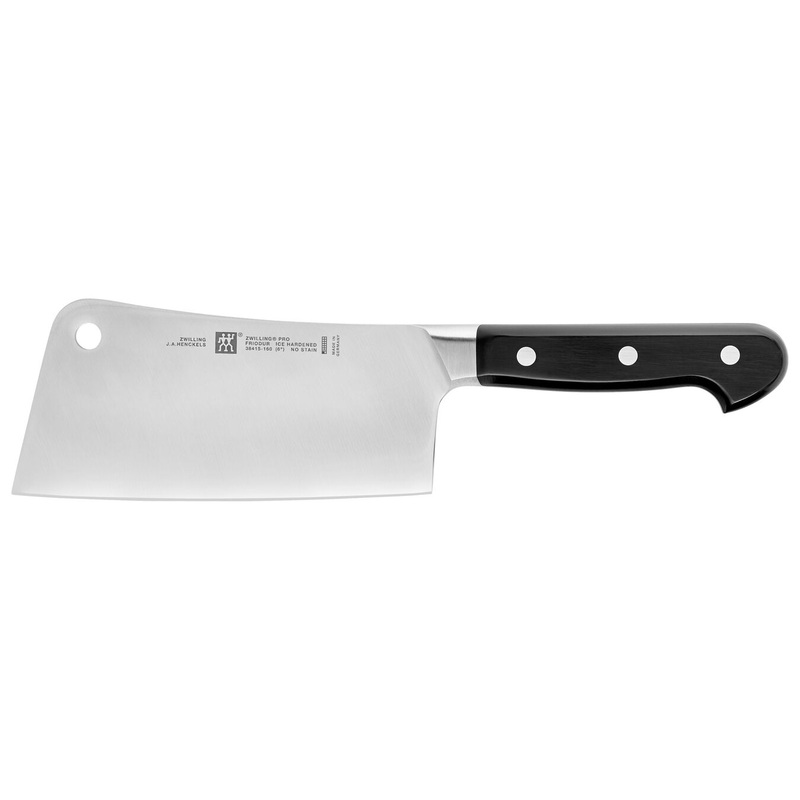 Zwilling Pro Cleaver Knife, 6", Black