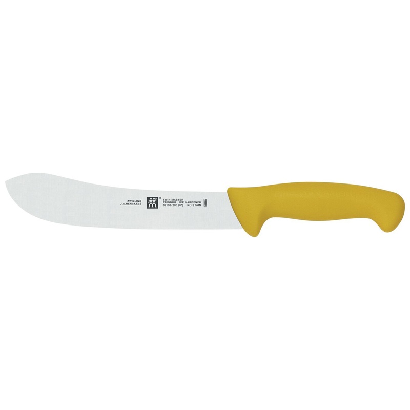Zwilling TWIN Master Butcher Knife, 8", Yellow