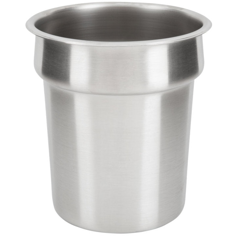 Vollrath Round Insert, 4 qt, Stainless Steel