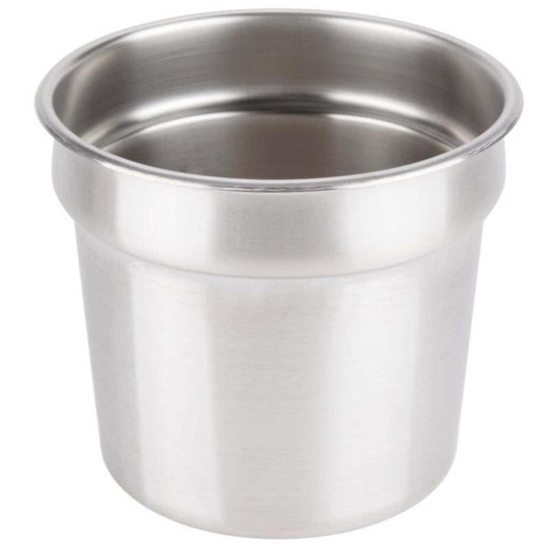 Vollrath Round Insert, 7 qt, Stainless Steel