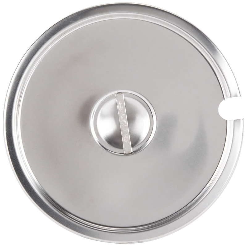 Vollrath Round Insert Slotted Cover, 11 qt, Stainless Steel