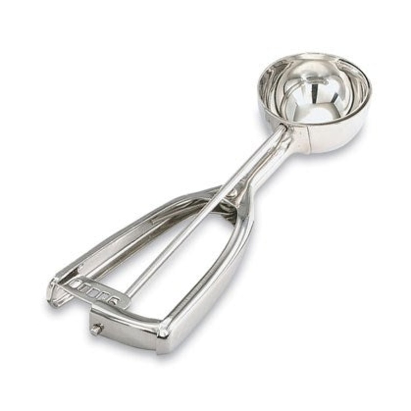 Vollrath Round Squeeze Disher, 1/2 oz, Stainless Steel