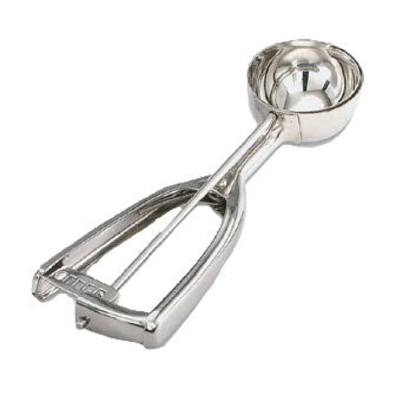 Vollrath Round Squeeze Disher, 3 1/8 oz, Stainless Steel