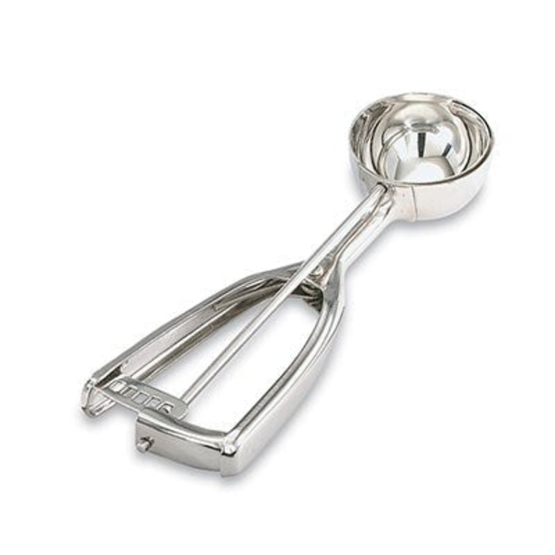 Vollrath Round Squeeze Disher, 3/8 oz, Stainless Steel