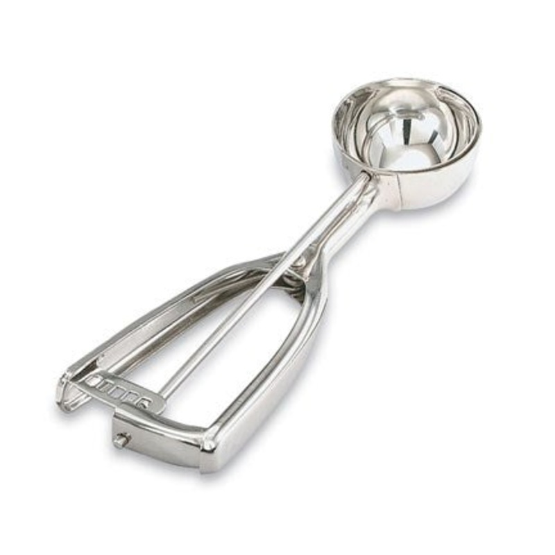 Vollrath Round Squeeze Disher, 5/8 oz, Stainless Steel
