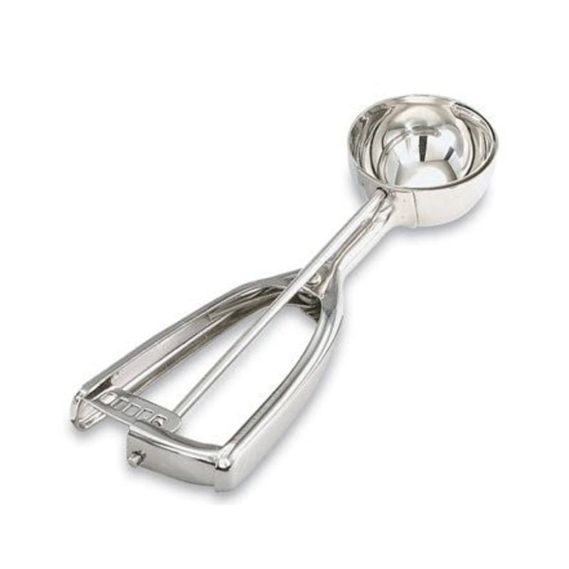 Vollrath Round Squeeze Disher, 9/16 oz, Stainless Steel