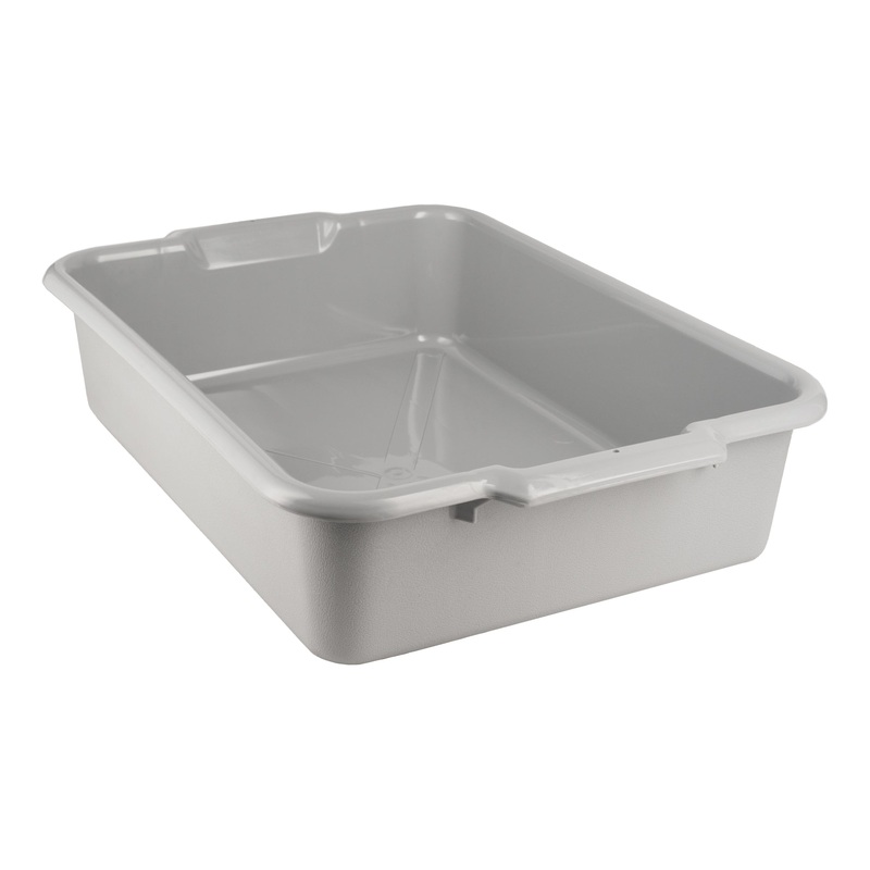 Vollrath Signature Bus Box, 20" x 15" x 5", Grey