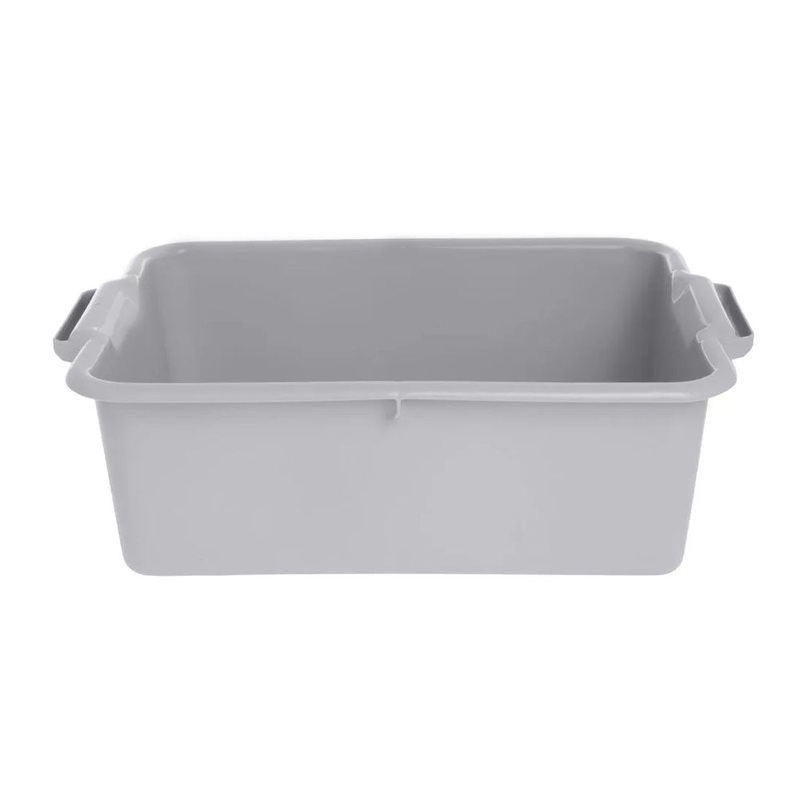 Vollrath Signature Heavy Duty Bus Bin, 20" x 15" x 7", Grey
