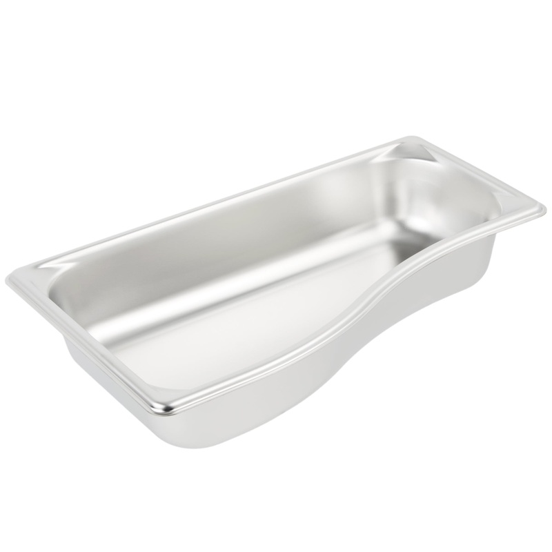 Vollrath Super Pan 1/3 Size Wild Shape Outer Food Pan, 2.5" Deep, 22 Gauge Stainless Steel