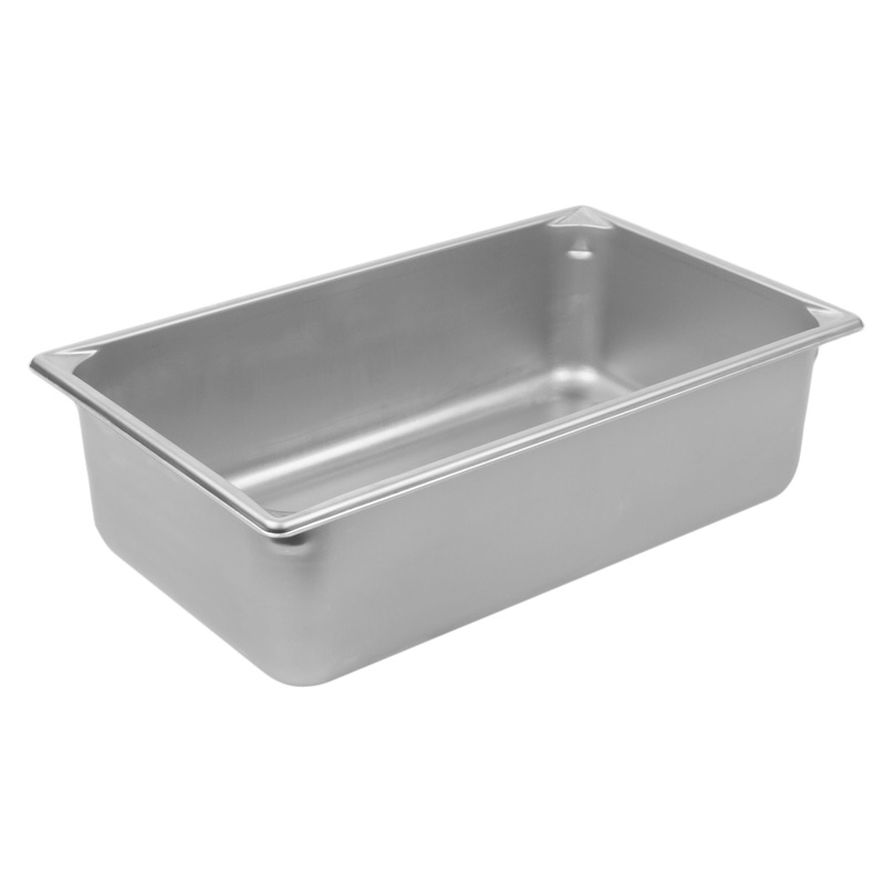 Vollrath Super Pan V Full Size Food Pan, 6" Deep, 22 Gauge Stainless Steel