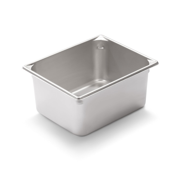 Vollrath Super Pan V Half Size Food Pan, 6" Deep, 22 Gauge Stainless Steel