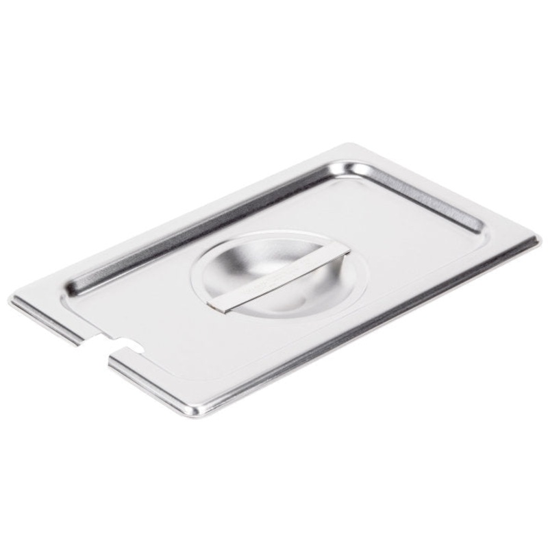 Vollrath Super Pan V Slotted Food Pan Cover, 1/4 Size, 22 Gauge Stainless Steel